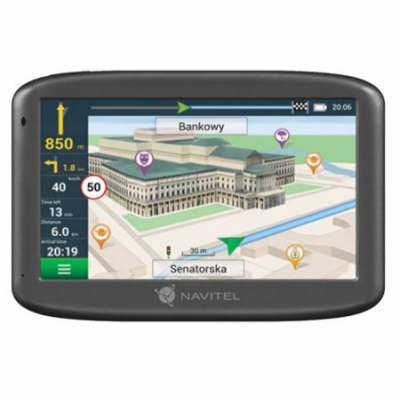 NAVITEL GPS navigace E505 + magnetický držák