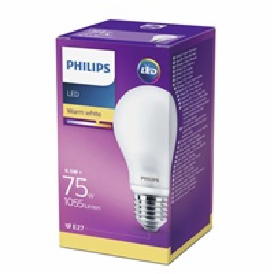 LED žárovka Philips E27 8,5W 2700K 230V A60  P705551