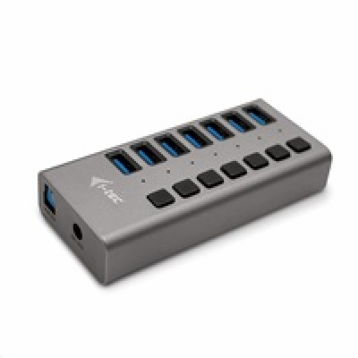 i-tec USB 3.0 Charging HUB 7 Port + Power Adapter 36 W