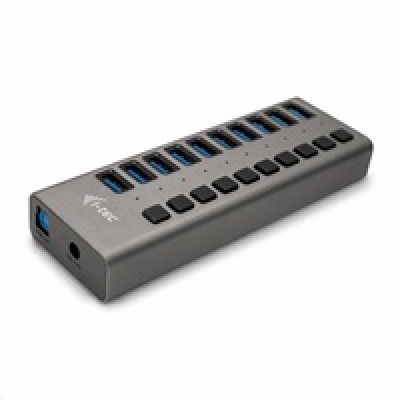 i-tec USB 3.0 nabíjecí HUB 10 Port + napájecí adaptér 48 W