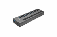 i-tec USB 3.0 nabíjecí HUB 13 Port + napájecí adaptér 60 W