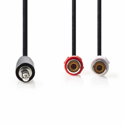 Nedis CAGB22250BK02 - Stereofonní Audio Kabel | 3,5mm Zás...