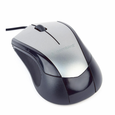 GEMBIRD MUS-3B-02-BG optical mouse 1000DPI USB Black spac...