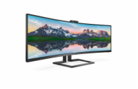 Philips 499P9H 49" W-LED / VA / 5120x1440 / 450cd/m2 / 5ms / HDMI / DP / USB-C / USB / LAN / repro