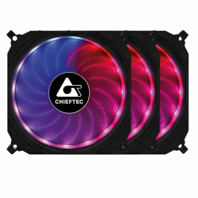 Chieftec 3er-RGB (Tornado) 3er Pack CF-3012-RGB CHIEFTEC ...