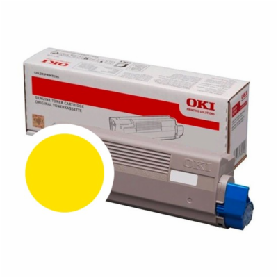 OKI 46861305 - originální OKI Žlutý toner do C834/C844 (1...