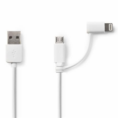 NEDIS synchronizační a nabíjecí kabel 2 v 1/ USB Micro B ...