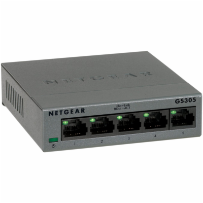 NETGEAR GS305-300PES Netgear 5-Port Gigabit Ethernet Switch