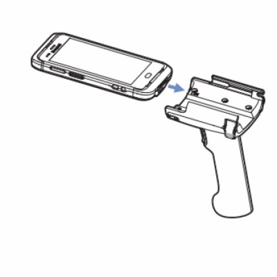 CT40 scan handle, fully compatible with 1 bay and 4 bay d...