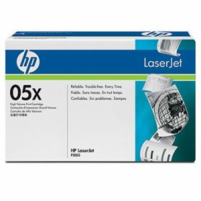 HP CE505X - originální Toner 05X pro LJ P2055, (6500str),...