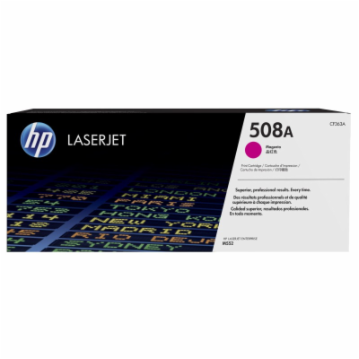 HP 508A Magenta LJ Toner Cartridge, CF363A (5,000 pages)