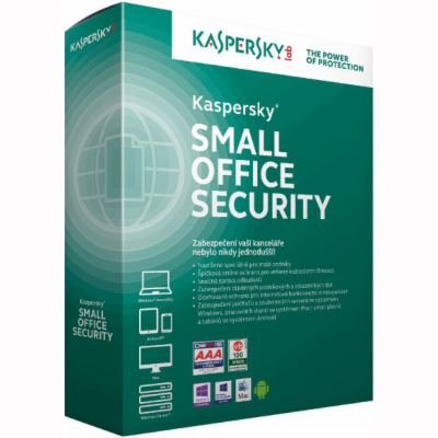 Kaspersky Small Office 15-19 licencí  3 roky Obnova