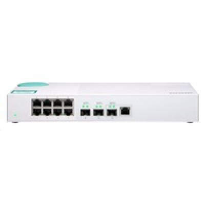 QNAP switch QSW-308-1C (8x Gigabit port + 3x 10G SFP+ por...