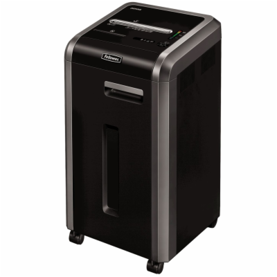 FELLOWES skartovač 225 Ci/ křížový řez 4x38 mm/ objem koš...