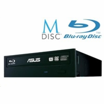 ASUS BLU-RAY Writer BW-16D1HT/BLK/B, black, SATA, bulk (b...