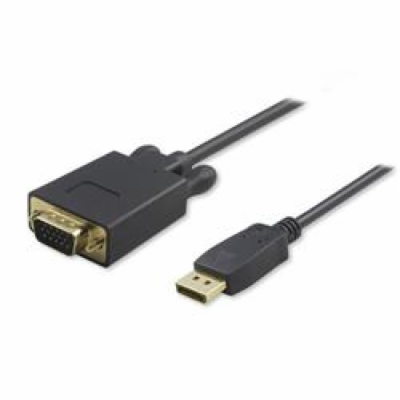 PremiumCord DisplayPort na VGA kabel 3m M/M