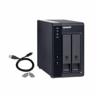 QNAP TR-002 QNAP 2-bay 3.5" SATA HDD USB 3.1 Gen2 10Gbps ...