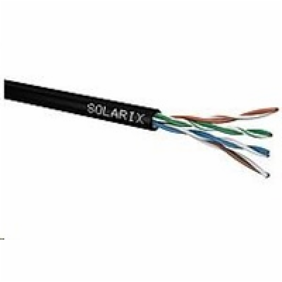 Solarix SXKD-5E-UTP-PE CAT5e UTP PE, 305m - Venkovní nest...