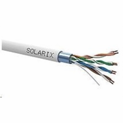 Instalační kabel Solarix FTP, Cat5E, licna, PVC, box 305m...