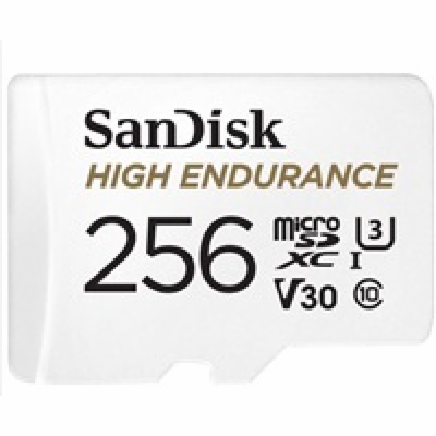 SanDisk High Endurance/micro SDXC/256GB/Class 10/+ Adapté...