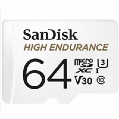 SanDisk High Endurance/micro SDXC/64GB/UHS-I U3 / Class 1...