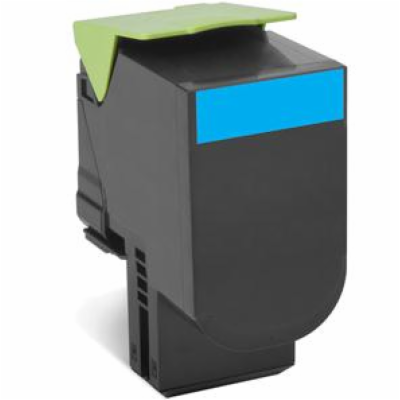 Lexmark 802SC Cyan Standard Yield Return Corporate Toner ...