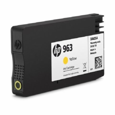 HP 963 originální inkoustová kazeta žlutá 3JA25AE HP 963 ...