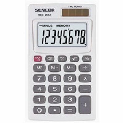 Kalkulačka SENCOR SEC 255/ 8 DUAL
