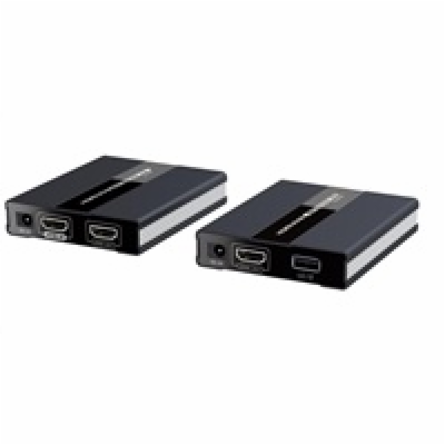 PremiumCord HDMI KVM extender s USB na 60m přes jeden kab...