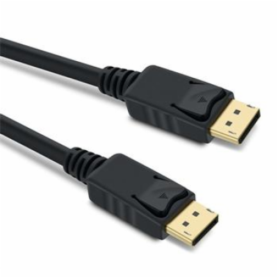 PREMIUMCORD Kabel DisplayPort 1.4 přípojný kabel M/M, zla...