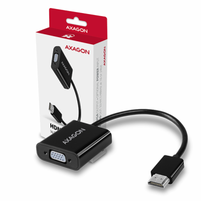 AXAGON RVH-VGAN, HDMI -> VGA redukce / adaptér, FullHD, a...