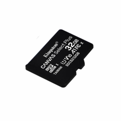 Kingston microSDHC 32GB Canvas Select Plus A1 C10 Card (r...