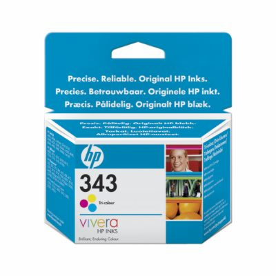 HP 343 originální inkoustová kazeta tříbarevná C8766EE HP...