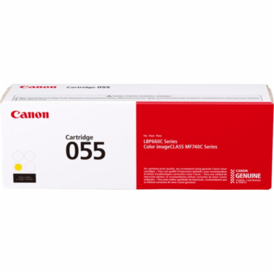 Canon 3013C002 - originální Canon TONER CRG-055 žlutý pro...