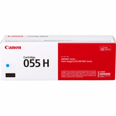 Canon TONER CRG-055H azurový pro i-SENSYS LBP663Cdw, LBP6...