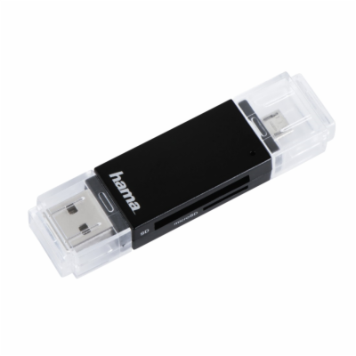 Hama USB 2.0 OTG čtečka karet Basic (181056)