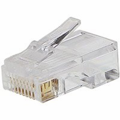 PREMIUMCORD Konektor RJ45 8pinů - na drát, balení 10ks v ...