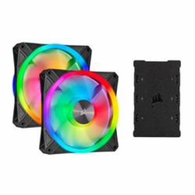 Corsair ventilátor QL Series QL140 RGB LED, 2x 140mm, 26d...