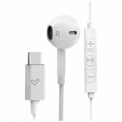 Energy Sistem EP Smart 2 Type C White sluchátka s USB-C k...