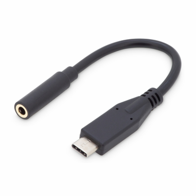 Digitus Kabelový audio adaptér USB typu C, typ C - 3,5 mm...