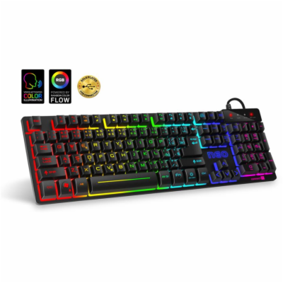 CONNECT IT NEO klávesnice pro hráče (CZ+SK verze), RGB po...