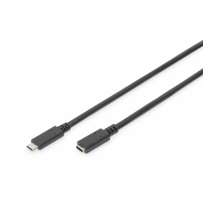 Digitus Prodlužovací kabel USB C na C samec/samice 1,5 m,...