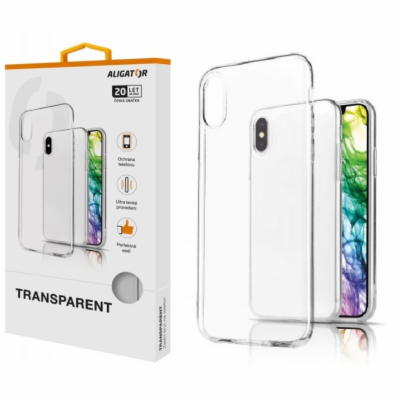 ALIGATOR Pouzdro Transparent Xiaomi Redmi Note 8T