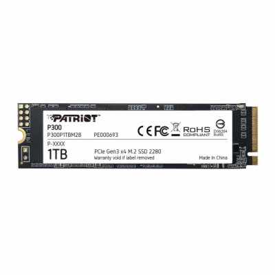 Patriot P300 1TB, P300P1TBM28 PATRIOT P300 1TB SSD / Inte...