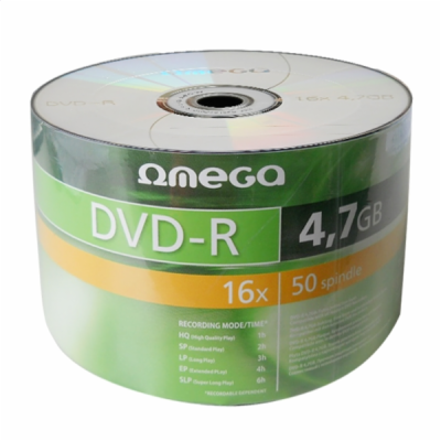 Platinet Omega DVD-R 4,7GB 16x, spindle, 50ks (40933)