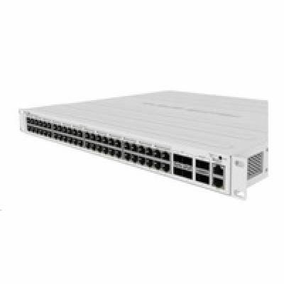 MikroTik CRS354-48P-4S+2Q+RM 650MHz CPU, 64MB, 48x Gbps P...