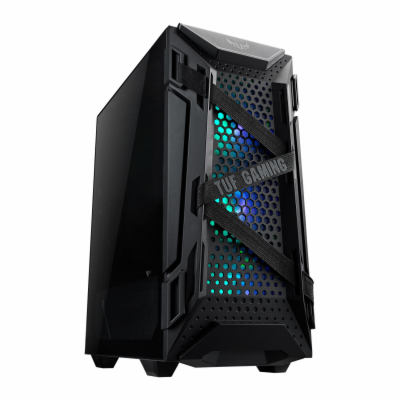 ASUS case TUF GAMING GT301 BLACK AURA, ATX Tower, černá, ...