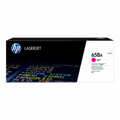 HP toner 658A (purpurový, 6 000str.) pro HP Color LaserJe...