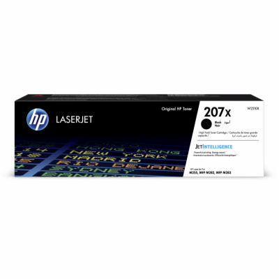 HP 207X Black LaserJet Toner Cartridge (3,150 pages)