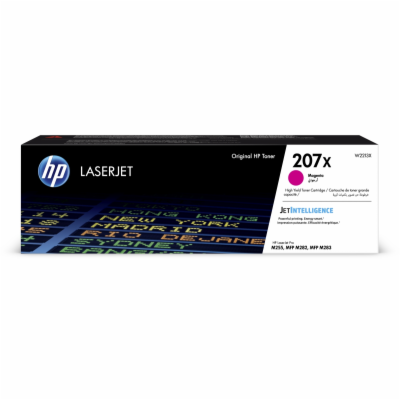 HP 207X Magenta LaserJet Toner Cartridge (2,450 pages)